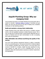 Asquith Plumbing Group