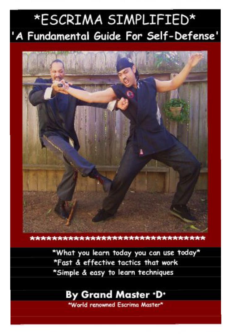 Cover of ESCRIMA SIMPLIFIED - A Fundamental Guide For Self-Defense