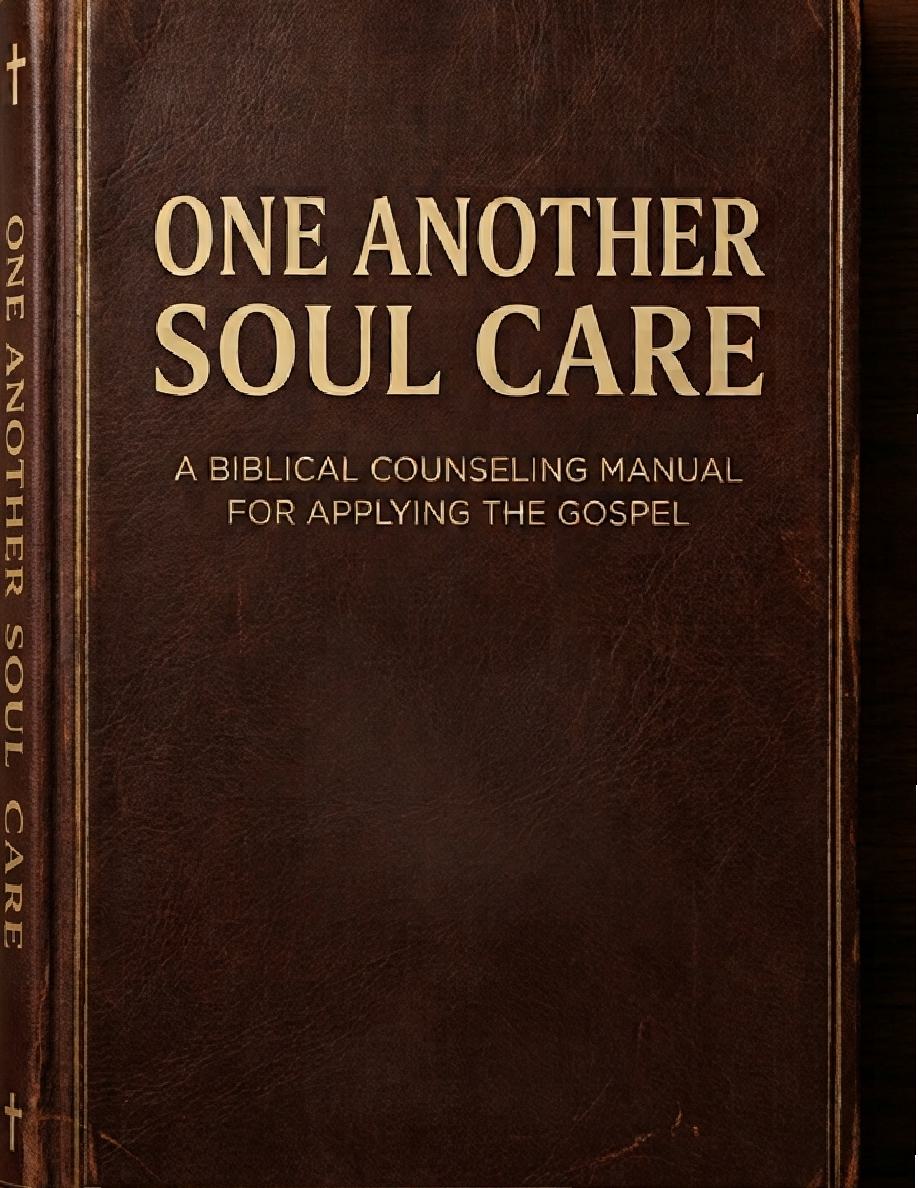 Cover of One Another Soul Care - A Biblical Counseling Manual for Applying the Gospel