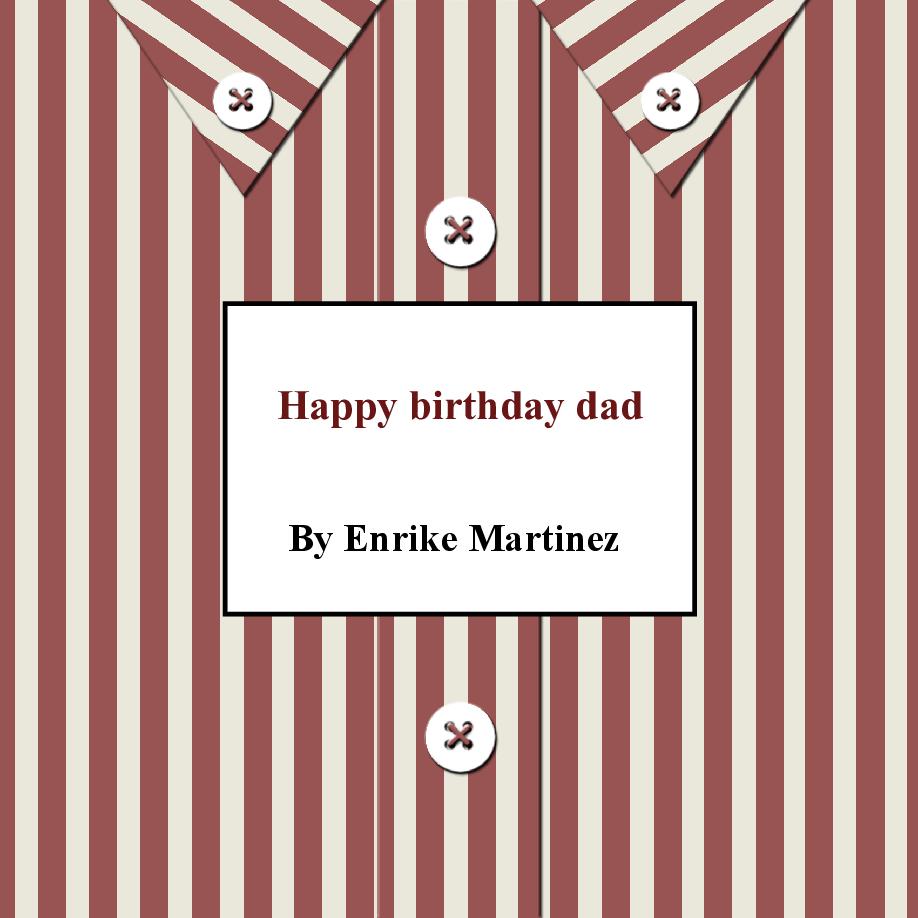 Cover of Happy birthday papa