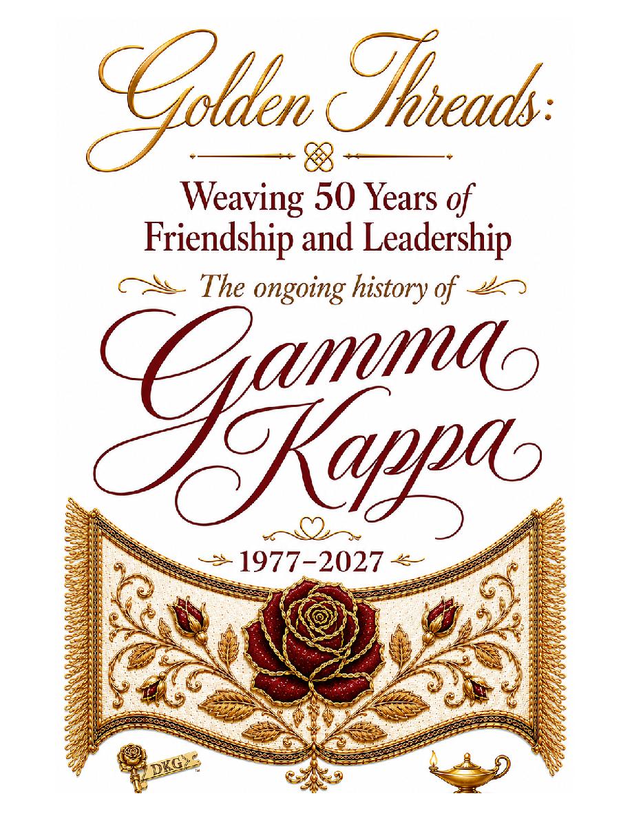 Cover of Golden Threads: - Weaving 50 Years of Friendship and Leadership