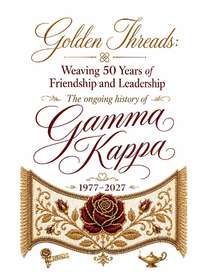 Cover of Golden Threads: - Weaving 50 Years of Friendship and Leadership