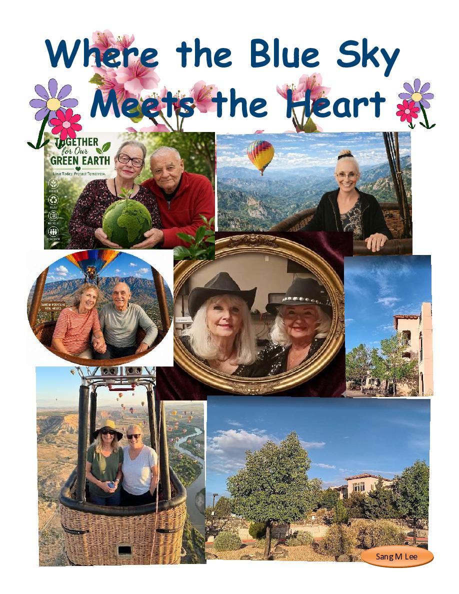 Cover of Where the Blue Sky meets the Heart - Under the New Mexico Blue