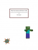 Find out minecraft Steve's life