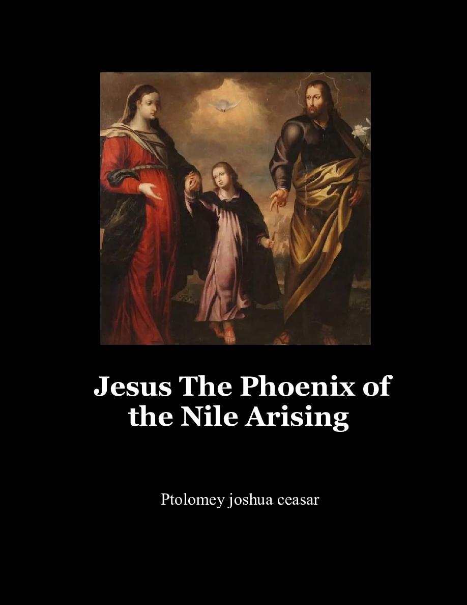 Cover of Jesus The Phoenix of the Nile Arising 