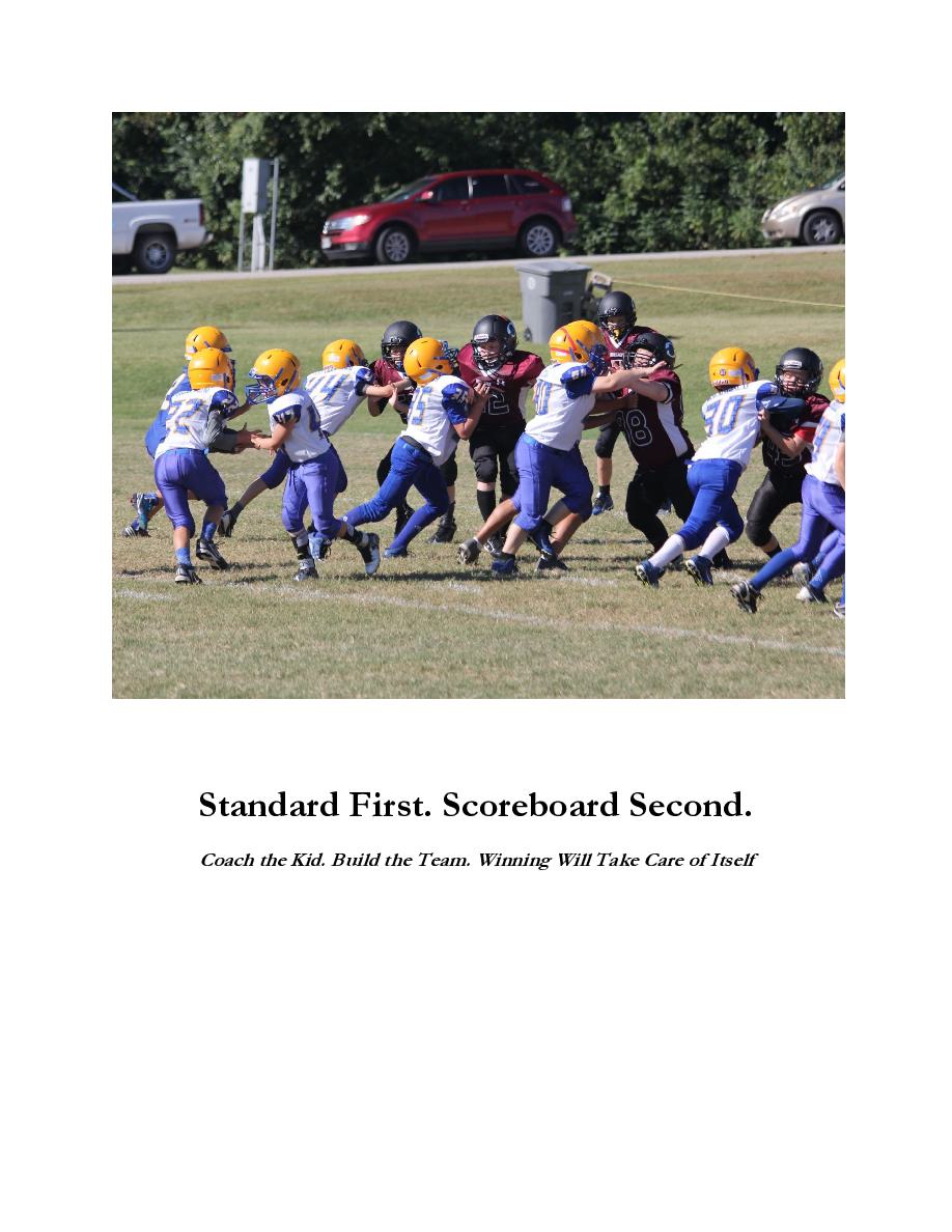 Cover of Standard First. Scoreboard Second