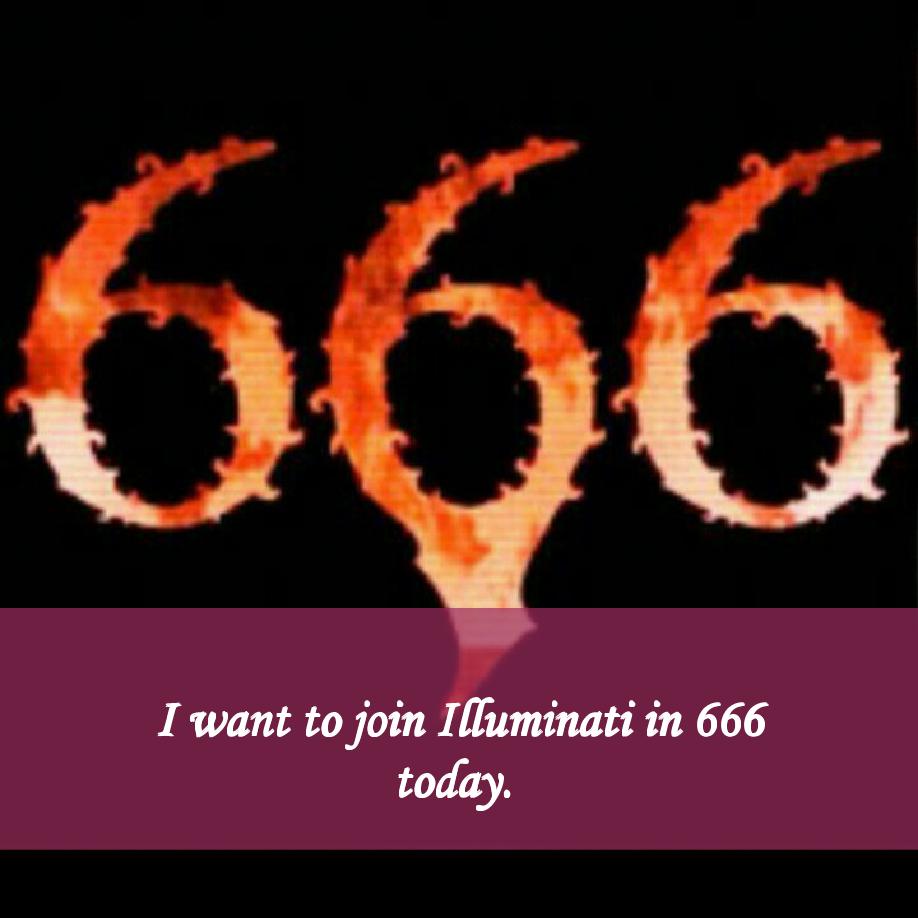 I want to join Illuminati 666 today | Book 823093 - Bookemon