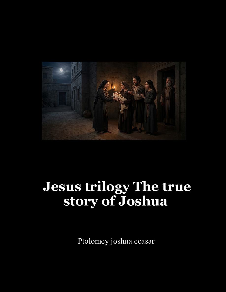 Cover of Jesus trilogy The true story of Joshua 