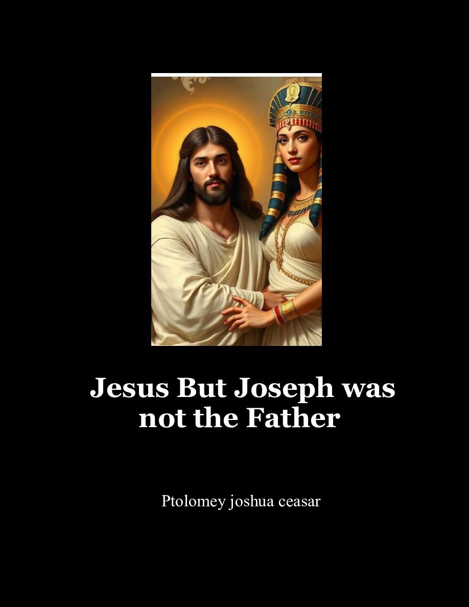 Cover of Jesus But Joseph was not the Father 