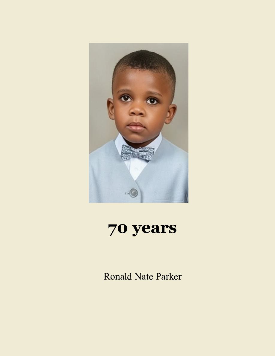 Cover of 70 years