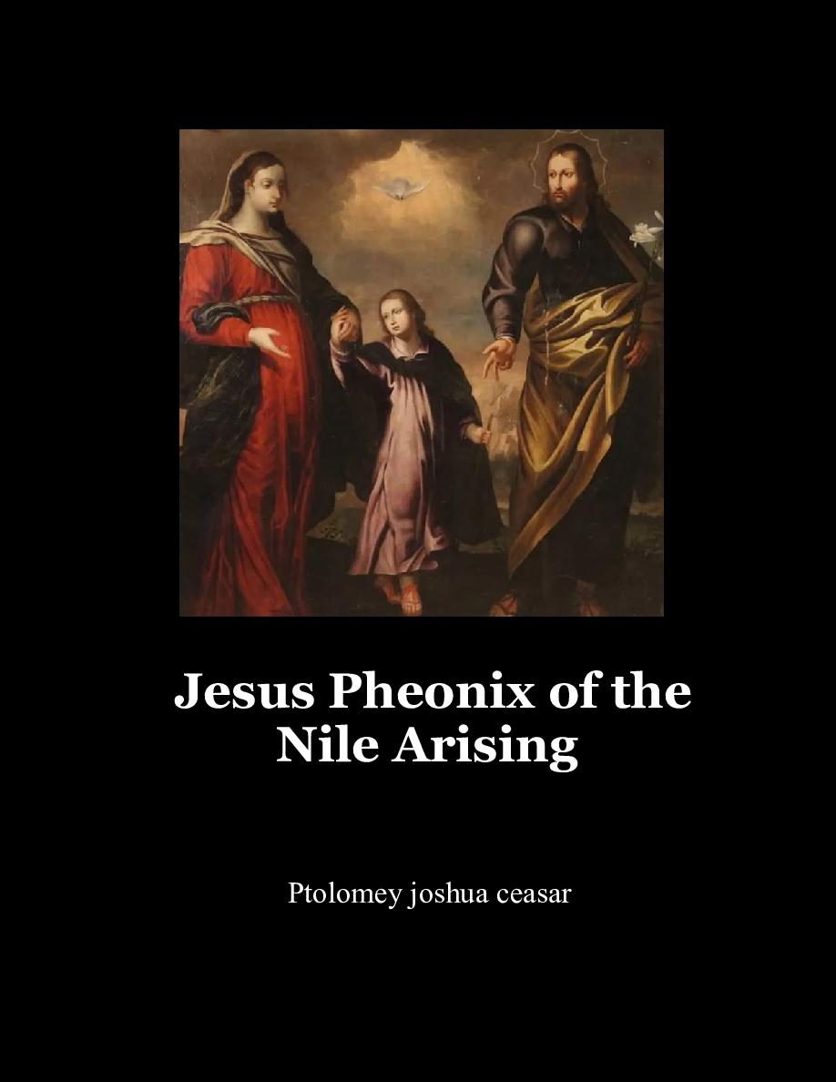 Cover of Jesus Pheonix of the Nile Arising 