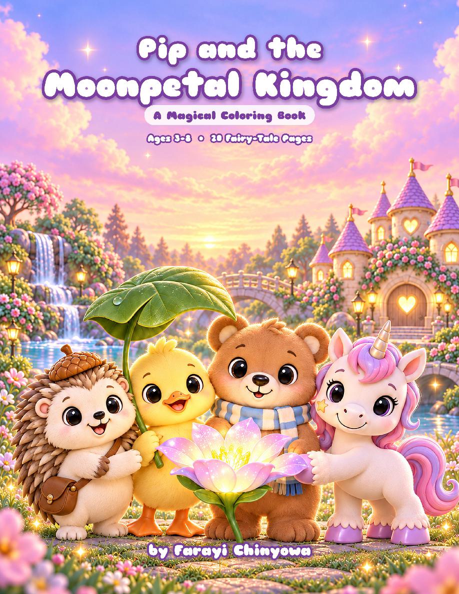 Cover of Pip and the Moonpetal Kingdom
