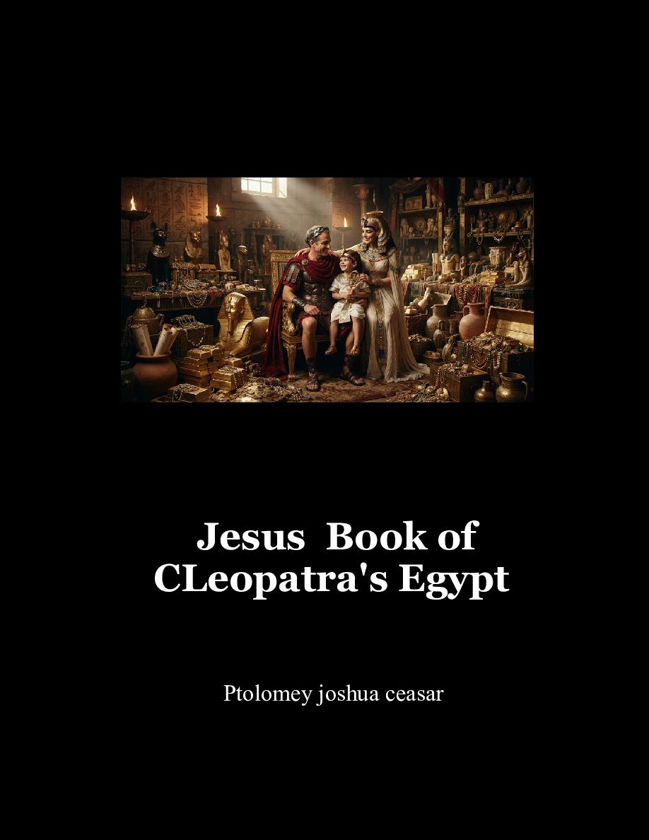 Cover of Jesus  Book of CLeopatra's Egypt 