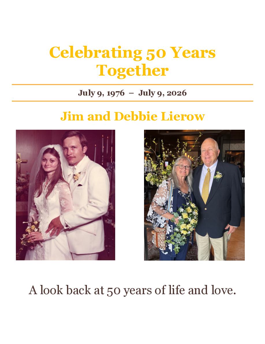 Cover of Celebrating 50 Years Together