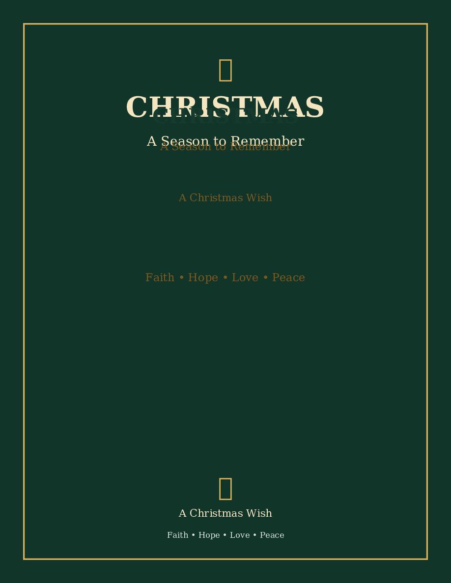Cover of CHRISTMAS  🎄 
