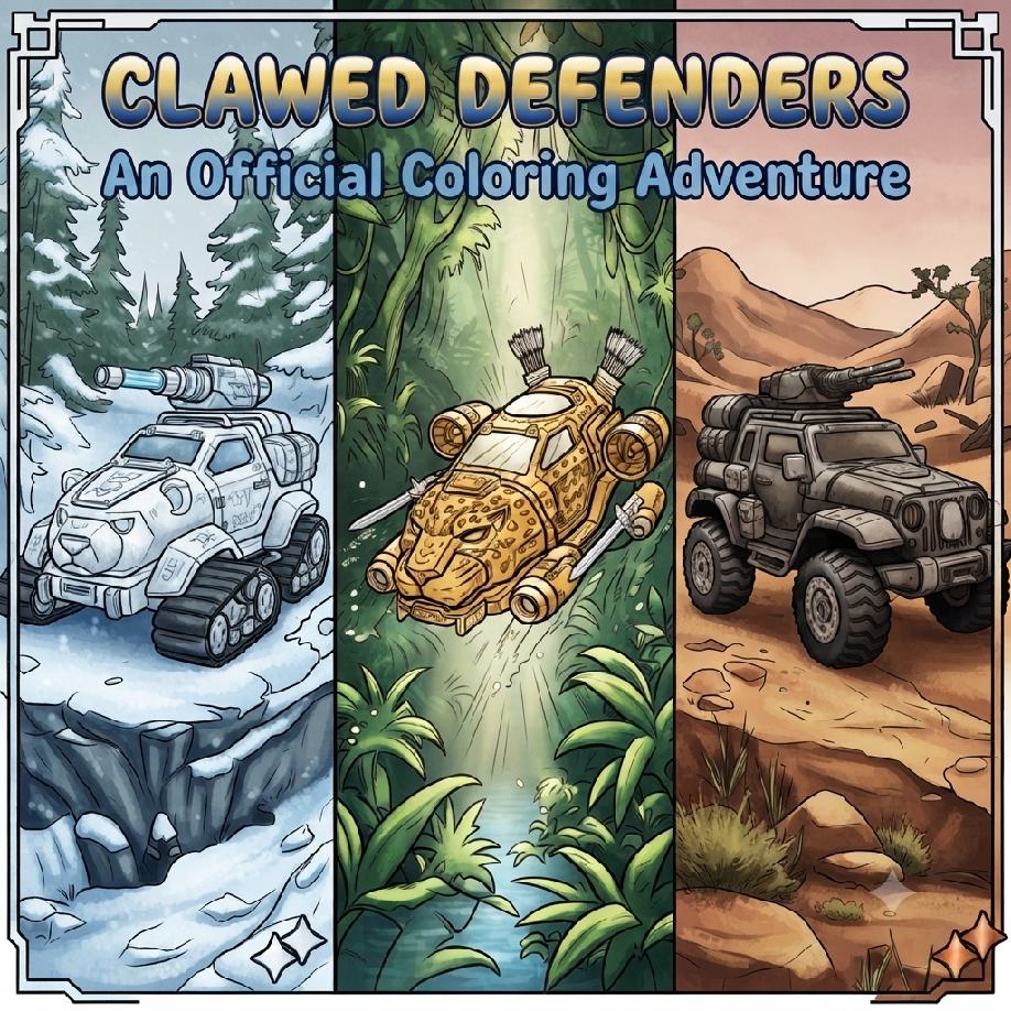 Cover of CLAWED DEFENDERS 