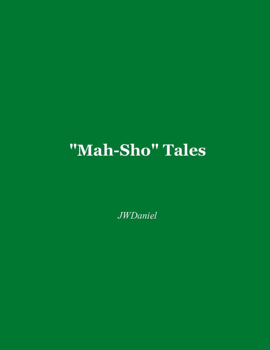 Cover of "Mah-Sho" Tales