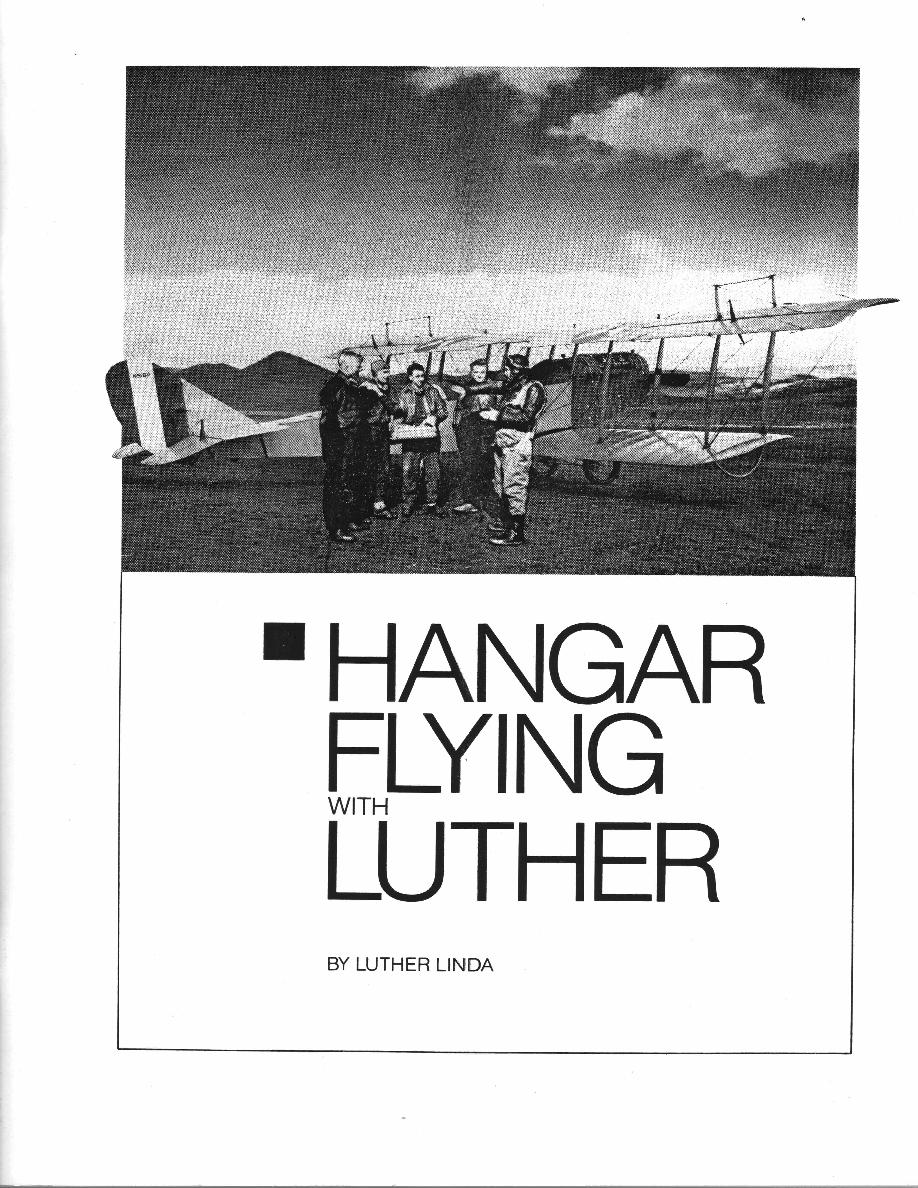 Cover of Hanger Flying With Luther