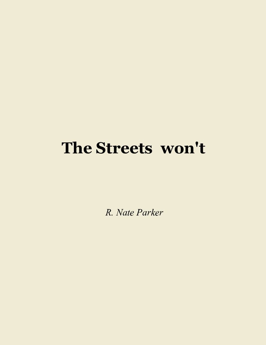 Cover of The Streets  won't 