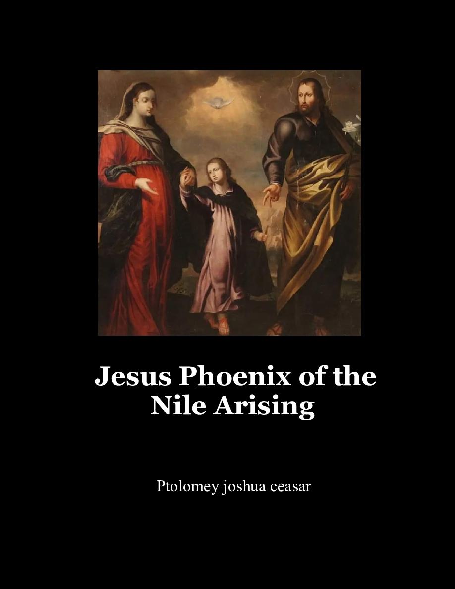 Cover of Jesus Phoenix of the Nile Arising 