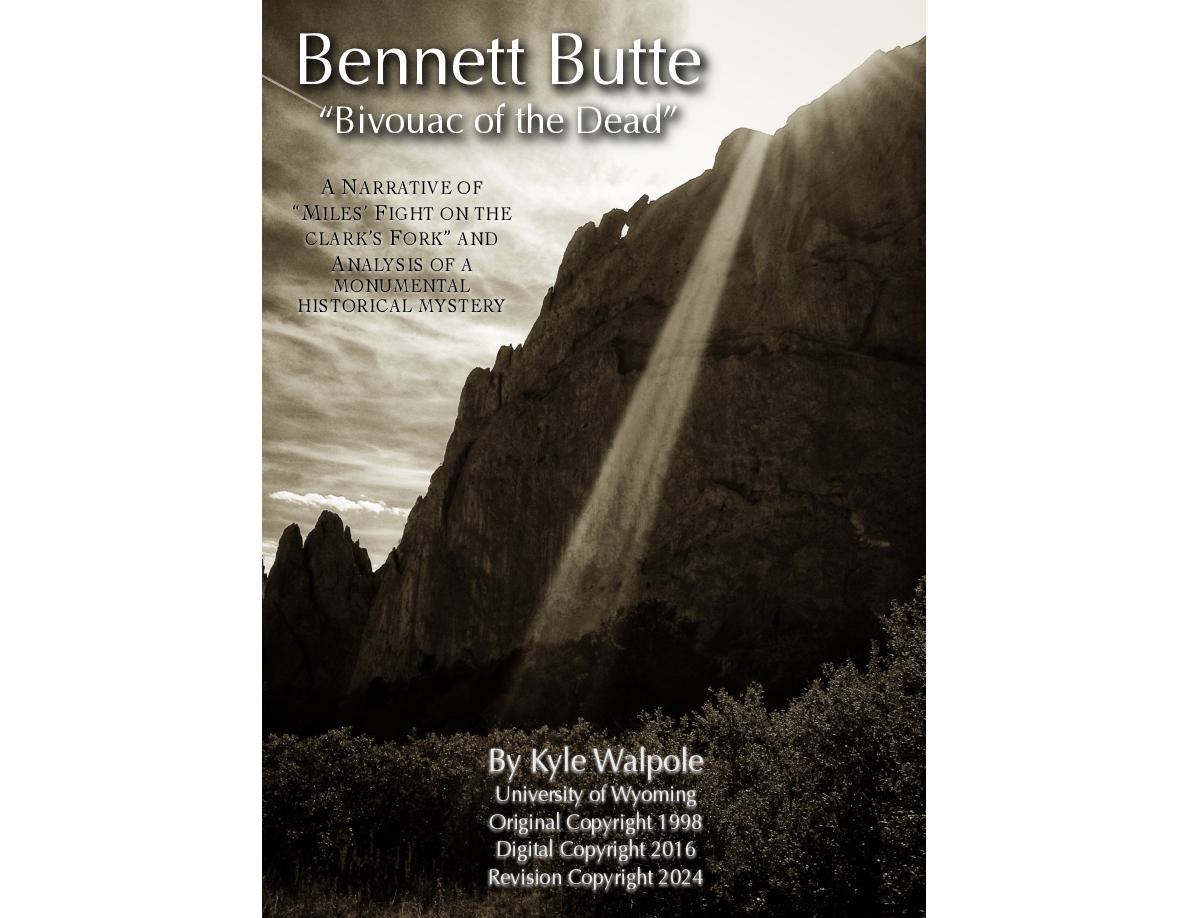 Cover of Bennett Butte:  Bivouac of the Dead