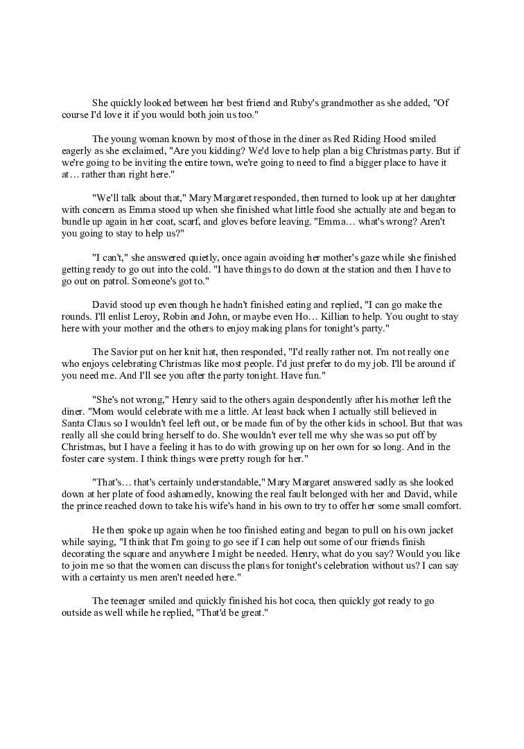 Once Upon A Storybrooke Christmas Carol Once Upon A Time Page 17234834 Book 747141 Bookemon bookemon