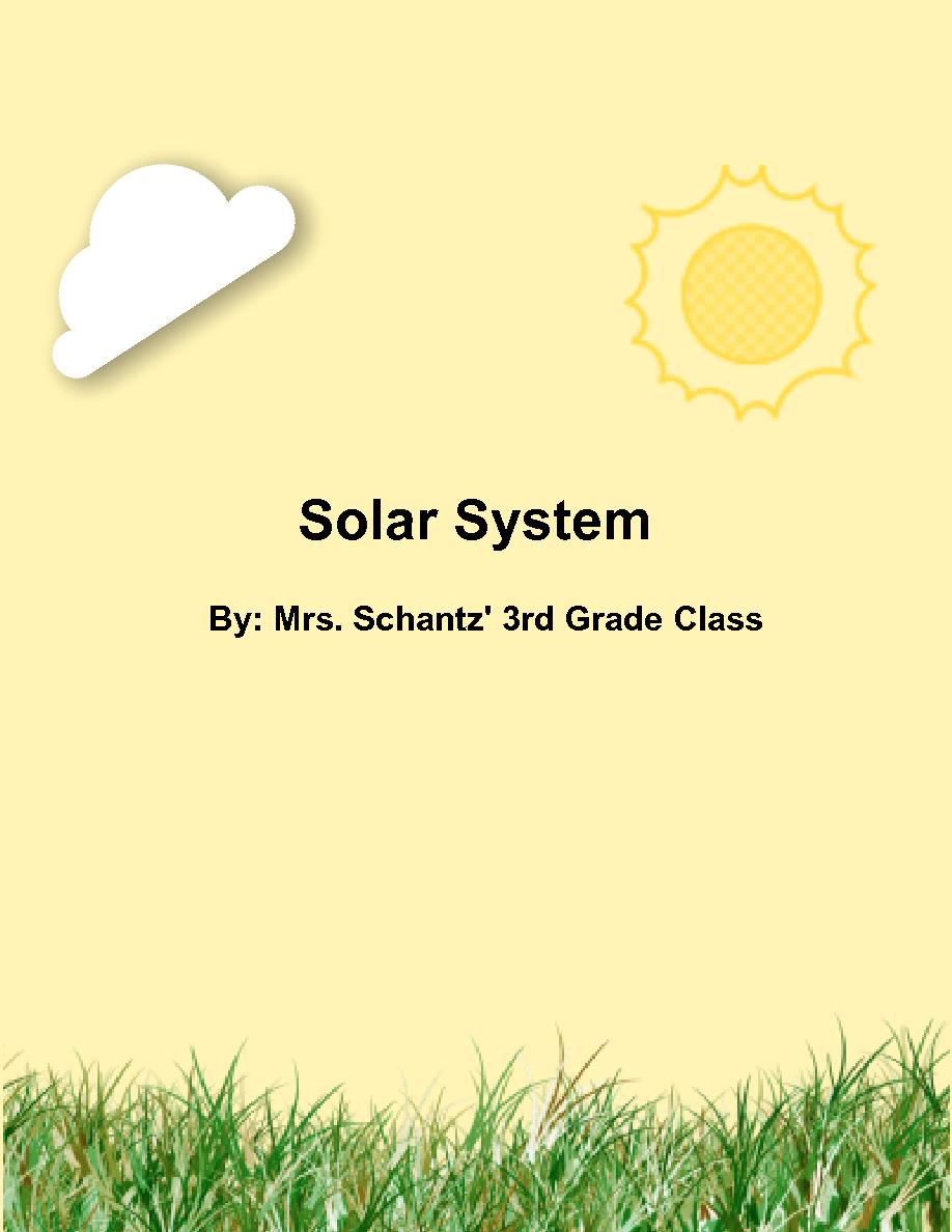 Solar System Book 277750 Front Cover Bookemon