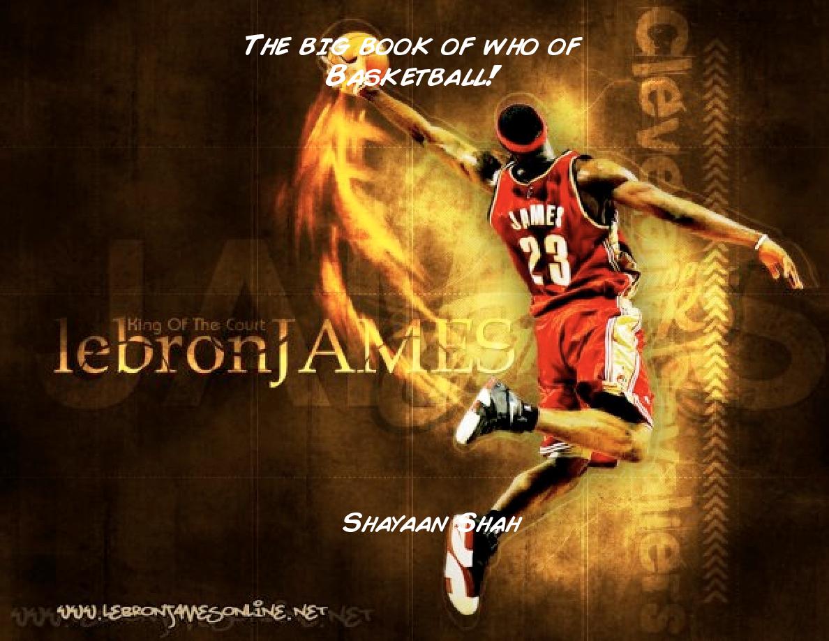 Big Book of WHO Basketball