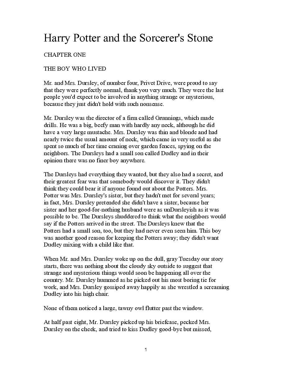 Harry potter Book 297859 Front Cover