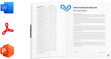 Open document book with Word, PDF, and PowerPoint icons