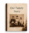 Our Family Story family history cover