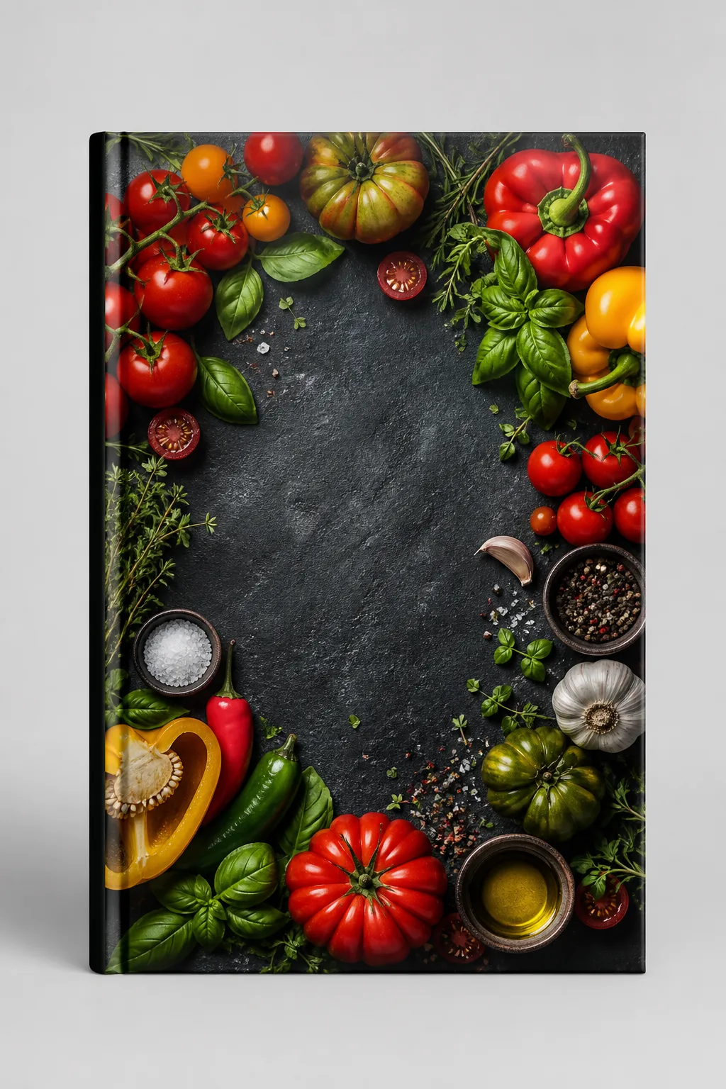 Cookbook cover example