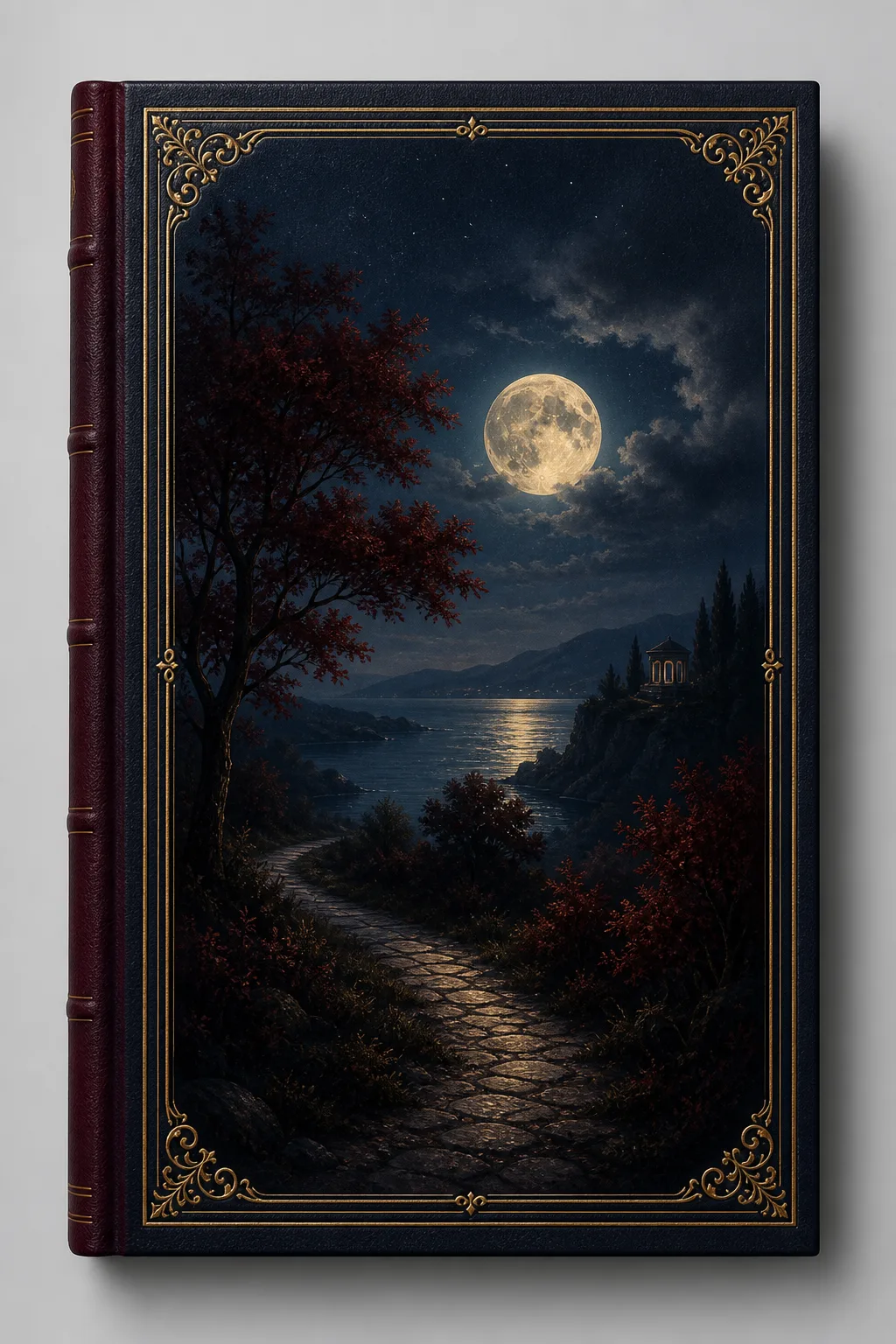 Novel cover example