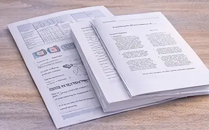 Workbooks & Guides printed as a book