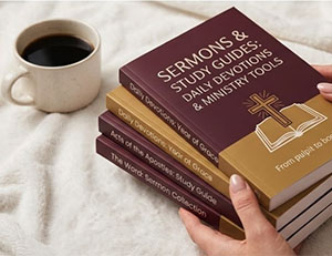 Turn sermons, devotions, or study guides into real books